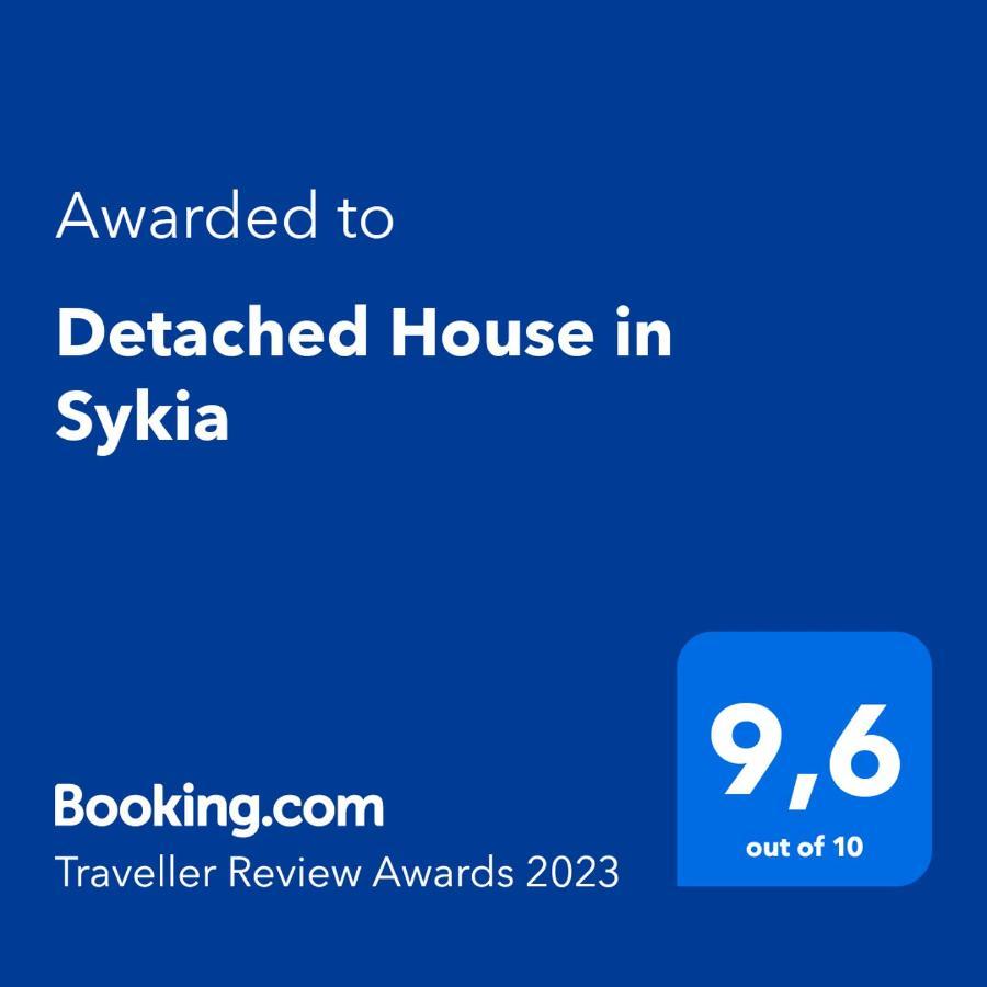Detached House In Sykia Villa Buitenkant foto